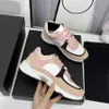 Designer Treakers Channel Sneakers Women Man Luxury Buty koronkowe sportowe buty swobodne trenerzy