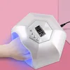 Nail Dryers 86W LED Lamp Dryer 42LEDs UV For Drying Gel Polish Timer Light527