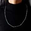 Braccialetti a maglie Go2boho Perle d'imitazione Stack Piccoli semi di perline Gioielli di ordito 2024 Fatti a mano Minimalisti Unisex