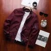 Spring Men's Bomber Zipper Jacket Male Casual Streetwear Hip Hop Slim Fit Pilot Baseball Coats Men Clothing Plus Size S- 6XL 240106