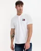 T-shirt polo polo uomo polo T-shirt in puro cotone T-shirt tinta unita lettera sul petto versione originale T-shirt grande traspirante di alta qualità XS-XXL