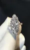 3ct Lab Diamanten Ring 925 sterling zilver Bijou Verlovingstrouwringen voor Vrouwen Bruidsfeest Sieraden2522675