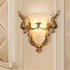 Wandlamp hars E14 lamp Villa Retro nachtkastje verlichting slaapkamer