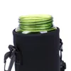 Vattenflaskor Portabel utomhussportflasktransporter Isolerad Cup Cover Bag Holder Strap Pouch Kettle