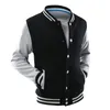 Herrenjacken und -mäntel, individuelle Stickerei, High Street Hip Hop Baseball-Uniformen, Straßen-Freizeitjacke, verdickte Wärme, 240106