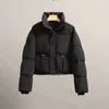 Pufferjacka för kvinna modedesigner jackor kvinnor ner parkas stylist vit anka ner puffer jackor vinter tjocka rockar långa ärmar windbraker z6