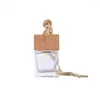 Empty Air Freshener Refillable Glass Reed Diffuser Bottle Scent Oil Aroma Hanging Pendant Car Perfume Bottle