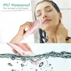 4 w 1 Elektryczne szczotkę oczyszczającą Sonic Waterproof Rotation ładowanie do czyszczenia twarzy narzędzia pora Cleaner Skin Maszyna 240106