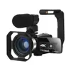 Caméra vidéo Full HD caméscope vlog pour flux en direct WIFI Webcam Vision nocturne 4K 16X Zoom photographie appareils photo numériques 240106