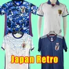 Camisa de futebol retrô japonesa SOMA AKITA OKANO NAKATA Mens manga curta seleção nacional KAWAGUCHI KAZU HATTORI camisa de futebol 16 17 18 20 1998 CASA AWAY 98