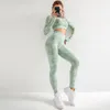 Kadınların İki Parçası Pantolon Kamuflaj Terzini 2 Set Kadınlar Giysileri 2024 Güz kıyafetleri Uzun Kollu Spor Giyim Fitness Mahsul Üst ve Satış Öğeleri