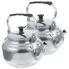 Наборы столовой посуды, 2 шт., чайник из алюминиевого сплава, металлический чайник для воды с фильтром для плиты