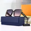 Sunglasses for women designer sunglasses luxury sunglasses Golden Black metal vintage designers sunglasses fashion style square frameless uv 400 lens with box