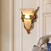 Wandlamp hars E14 lamp Villa Retro nachtkastje verlichting slaapkamer