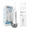 2023 Portable Tooth Cleaner Oral Irrigator Water Flossers Hushåll Care Dental Jet uppladdningsbar för tänder Clean 240106