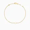 Designer Bracelet 1 Mini Flower Van Clover Charm Jewelry Gold Plated Diamond Bangle For Women Men Chain Fashion Woman Party Gift