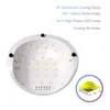 Nageltorkar 86W UV LED -lampa - Geltorkare med autosensor 4 Timer härdning för polska naglar Salong hem