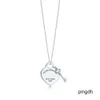 يرجى العودة إلى New York Heart Key Necklace Original 925 Silver Love Nclaces Charm Women Diy Charm Jewelry Gift Chail