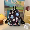 Zaino Star Cute Girl Studente universitario Zaino Dopamine Borsa per mummia leggera da donna Mini genitore-figlio piccolo