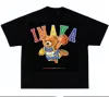 T-shirts hommes Inaka Power T-shirt Violent Bear T-shirt imprimé 2023 Hommes Femmes Daily Premium Tshirt Fashion Design Summer Explosionmen