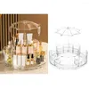 Storage Boxes Cosmetic Box Capacity Rotating Makeup Skincare Organizer For Vanity Dresser Countertop Multi Compartments