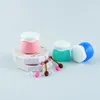 Bouteilles rechargeables portables mignonnes de 10g, 300 pièces, vide, maquillage, Pot de confiture de fruits en acrylique, Pot de voyage, crème pour le visage, récipient cosmétique