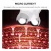 EMS Microcrurrent Face Podnoszenie masażera 3D Roller przeciwbrańca Dokręcić odmłodzenie skóry Zmniejsz podwójne urządzenie piękności 240106