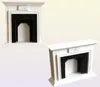 Mini Home for Doll White European Furniture Dolls House Model Building Kits 1 12 Wooden Dollhouse Creative Fireplace 2206103725087