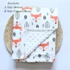 Born Termal Pamuk Flannel Swaddle Sargısı Boşluk Bebe Yatak Yorganları Tavşan Oyuncakları Seti 240106