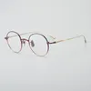 Zonnebrilmonturen Herenbril Rond Japan Puur Titanium DIG Heren Dames Trending Optische Oculos De Grau Feminino
