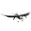 Avion RC envergure aigle avion de chasse 2.4G radiocommandé télécommande passe-temps planeur avion mousse garçons jouets pour enfants 240106