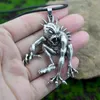 Kedjor gotiska främmande monster vintage chupacabra halsband halloween varelse smycken