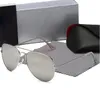 Men Classic merk retro dames zonnebrillen luxe designer zonnebril metalen frame zonnebril voor vrouwelijke glazen lenzen met doos R3188