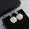 Fashion Gold Earrings Designers Brand Earrings Letter For Women Gold Charm Earring for Wedding Jewelry