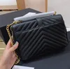 fashion lockhead designer bags women Shoulder bag gold silver chain bag leather handbags Lady Y type quilted lattice chains flap handbag Envelope bag