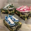 Designer Bapestar Bapedsk8 Sta Running Shoes Bapestar Shoes Classic Camo Black White Green Red Orange Camo Sneakers Training Brand Athleisure Shoe