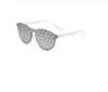 أعلى النظارات الشمسية الفاخرة المصممة لعدسات بولارويد نساء رجالي النظارات العليا للنساء نظارات نظارة خمر مع المعادن مع AAA1333