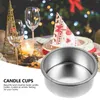 Candle Holders 20 Pcs Empty Cup Jars For Decoration Glasses Candles Scented Holder Containers