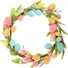 Decorative Flowers Easter Wreath Wreaths Ornaments Plastic Trim Foam Front Door Decorations