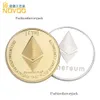 Metallo Ethereum Bitcccoin Litecoin Moneta commemorativa personalizzata Maya Dogecoin Bitcccoin