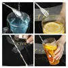 Spoons Stainless Steel Mixing Spoon Long Handle Double-head Drink Stirring Spiral Pattern Bar Cocktail Shaker Kitchen Tools