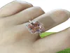 ELSIEUNEE Anillos de diamantes de morganita de color oro rosa de 18 quilates para mujer Anillo de bodas de plata sólida 925 Joyería fina de moda Regalo 22458875