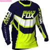 Sju9 2024 T-shirt de mode Costume de vélo de montagne Foxx T-shirts pour hommes 180 Prizm Mx Motocross Scooter Dh Bmx Moto Dirt Mountain Offroad Team Racing