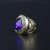 Rings Band 1963 Los Angeles Dodge Championnat du Monde de Baseball Bague Violet Design Ppdx