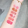 Novo batom sólido shimmer drewy acabamento brilho labial brilho labial com 6 cores espelho hidratante nutre batom de longa duração