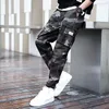 Pantalones para hombres 2024 Hip Hop Boy Multi-bolsillo Cintura elástica Harem Hombres Streetwear Punk Pantalones casuales Joggers Hombre Tobillo-Longitud Hombres