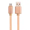 Cordon tressé en tissu câbles de type C plus épais micro 5pin OD5.0 câble de chargeur de données usb en nylon pour samsung s4 s6 s7 edge htc lg sony 11 LL