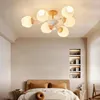 Lampadari Fiore Tronchi Soggiorno Luci Lampadario Per Studio Camera da letto Illuminazione interna 6 10 Lampada E27 Lustre Appeso Decorazioni per la casa