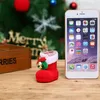 Juldekorationer presenterar korgen godispåsar gåva bärbar Santa Apple väska bröllop tote