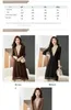 Robes décontractées E Streetwearmaxi Es pour femmes Rsvppap Officials Store W4M 23 Vêtements d'automne et d'hiver avec pull mature vent robe mi-haute